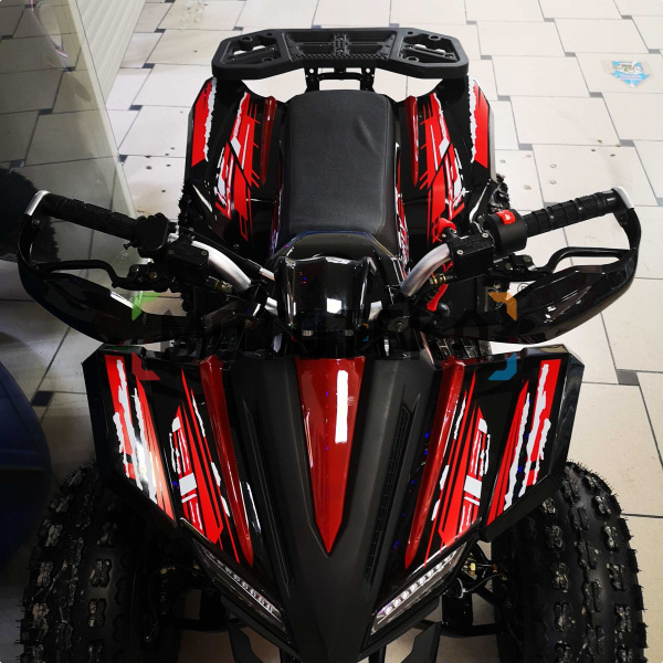 Квадроцикл детский Мотомир ATV Sporty красный/чёрный (машинокомплект) | Мототека Квадроцикл детский Мотомир ATV Sporty красный/чёрный (машинокомплект) | Мототека