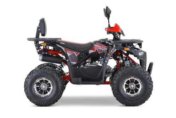 Квадроцикл подростковый FXMOTO (ФХМото) PIKE 150 красный (машинокомплект) | Мототека